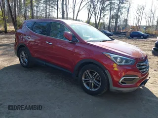 2017 Hyundai Santa Fe 2.4L z VIN 5XYZT3LB4HG448373, wystawiony jako IAAI lot #41505923 z przebiegiem 192 258 mil mil oraz . Historia ofert i sprzedaży dostępna na DreamBid. Obrazek 1.