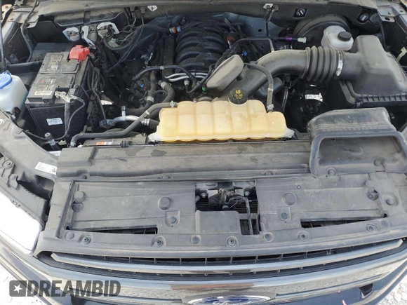 2020 Ford F-150 XL with VIN 1FTEW1C51LKF53637, listed as a Copart auction lot 54132605 with 27,132 mi miles and Salvage title. Bid and sale history available at DreamBid. Image 11.