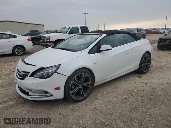 2016 Buick Cascada Premium с VIN W04WT3N54GG040858, выставлен на аукционе Copart как лот 51390205 с пробегом 84 677 миль миль и Списание • Salvage title. История ставок и продаж доступна на DreamBid. Изображение 1.