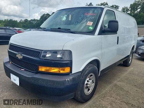 2018 Chevrolet Express Cargo z VIN 1GCWGAFP5J1204160, wystawiony jako IAAI lot #42621020 z przebiegiem 164 194 mil mil oraz . Historia ofert i sprzedaży dostępna na DreamBid. Obrazek 29.