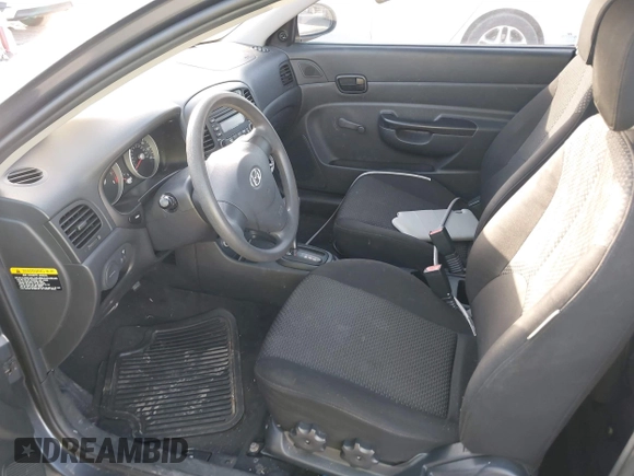2007 Hyundai Accent GS with VIN KMHCM36C17U001726, listed as a IAAI auction lot 41962105 with 138,952 mi miles. Bid and sale history available at carsss.com. Image 5.