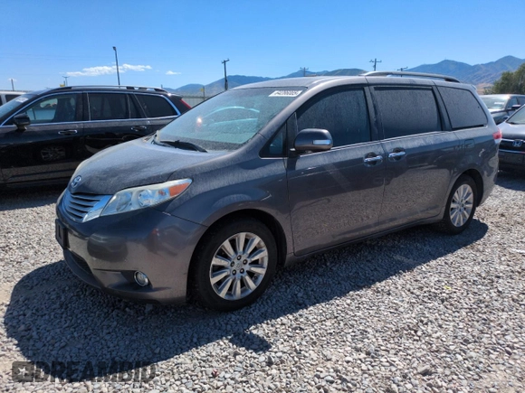 2013 Toyota Sienna XLE with VIN 5TDDK3DC4DS056852, listed as a Copart auction lot 64286005 with 171,561 mi miles and Clean title. Bid and sale history available at DreamBid. Image 1.