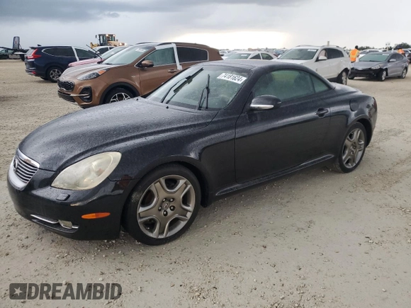 2006 Lexus SC with VIN JTHFN48Y769003087, listed as a Copart auction lot 74181624 with Not Provided miles and Non Repairable. Bid and sale history available at carsss.com. Image 1.