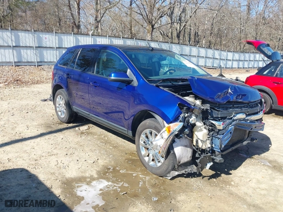 2014 Ford Edge SEL with VIN 2FMDK4JC7EBA50259, listed as a IAAI auction lot 41807565 with 101,629 mi miles. Bid and sale history available at carsss.com. Image 1.