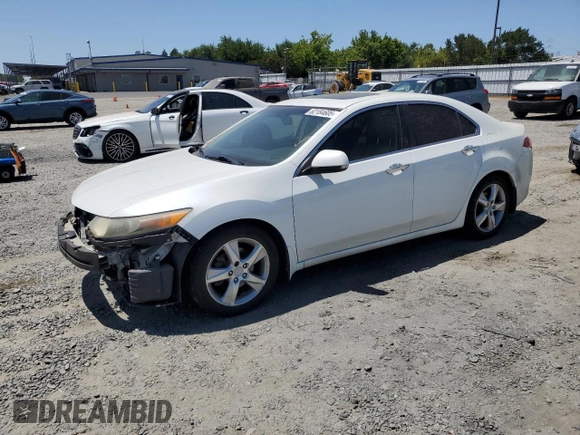 2012 Acura TSX Technology with VIN JH4CU2F64CC025851, listed as a Copart auction lot 62184605 with 167,541 mi miles and Salvage title. Bid and sale history available at DreamBid. Image 1.