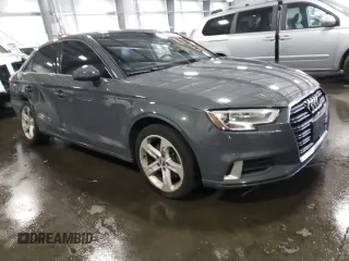2018 Audi A3 Sedan Premium with VIN WAUAUHFF8J1067408, listed as a Copart auction lot 65253433 with 59,797 mi miles. Bid and sale history available at carsss.com. Image 4.