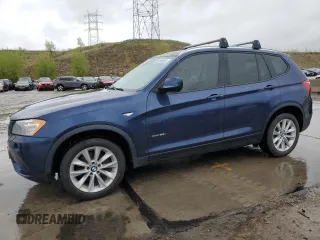 2014 BMW X3 xDrive28i z VIN 5UXWX9C5XE0D39701, wystawiony jako Copart lot #55148905 z przebiegiem 93 148 mil mil oraz Szkoda całkowita • Salvage title. Historia ofert i sprzedaży dostępna na DreamBid. Obrazek 1.