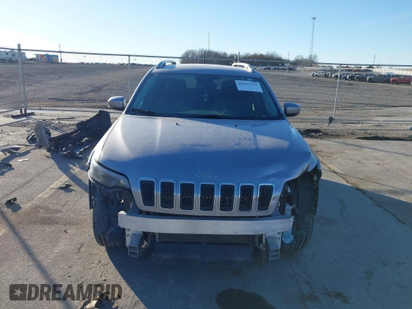 2019 Jeep Cherokee Limited with VIN 1C4PJMDN0KD180598, listed as a IAAI auction lot 41433530 with 137,398 mi miles. Bid and sale history available at carsss.com. Image 13.