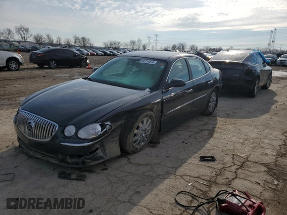 2009 Buick LaCrosse CX with VIN 2G4WC582891209052, listed as a Copart auction lot 87214314 with 141,705 mi miles and Salvage Title. Bid and sale history available at carsss.com. Image 1.