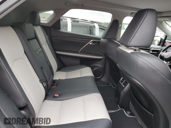 2022 Lexus RX 350 with VIN 2T2HZMAA4NC231760, listed as a Copart auction lot 52738675 with 27,186 mi miles and Salvage Title. Bid and sale history available at DreamBid. Image 11.