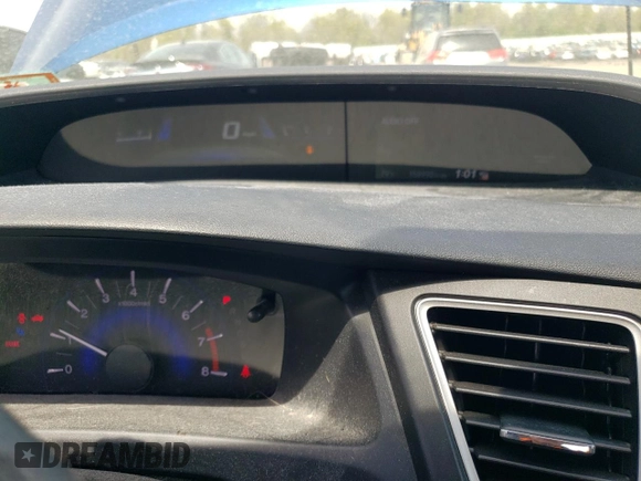 2014 Honda Civic LX with VIN 19XFB2F55EE244406, listed as a Copart auction lot 54234285 with 158,992 mi miles and Salvage Title. Bid and sale history available at carsss.com. Image 9.