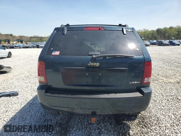 2005 Jeep Grand Cherokee Laredo with VIN 1J4GS48K45C533295, listed as a Copart auction lot 50912835 with 222,440 mi miles and Salvage Title. Bid and sale history available at DreamBid. Image 6.