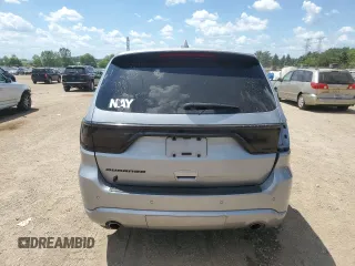 2021 Dodge Durango SXT Plus with VIN 1C4RDJAG7MC522352, listed as a Copart auction lot 62340385 with 76,593 mi miles and Salvage title. Bid and sale history available at DreamBid. Image 6.
