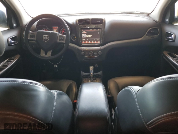 2015 Dodge Journey Crossroad with VIN 3C4PDCGG9FT631347, listed as a Copart auction lot 53991675 with 77,084 mi miles and Salvage Title. Bid and sale history available at DreamBid. Image 8.