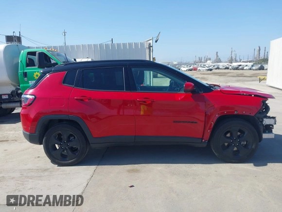 2021 Jeep Compass Altitude with VIN 3C4NJCBB3MT560039, listed as a IAAI auction lot 42536979 with 30,357 mi miles and . Bid and sale history available at DreamBid. Image 14.