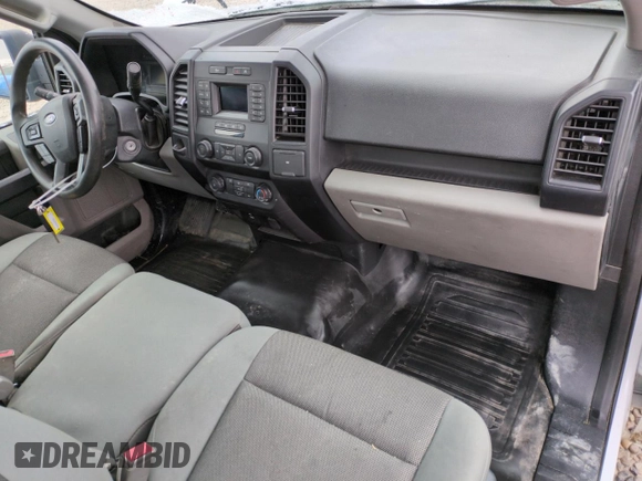 2019 Ford F-150 XL with VIN 1FTMF1CB6KKD26749, listed as a Copart auction lot 49695535 with 115,003 mi miles and Salvage title. Bid and sale history available at DreamBid. Image 8.
