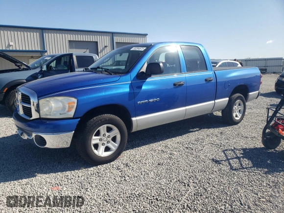 2007 Dodge 1500 SLT with VIN 1D7HA18P47J555955, listed as a Copart auction lot 53294975 with 118,101 mi miles and Salvage Title. Bid and sale history available at carsss.com. Image 1.