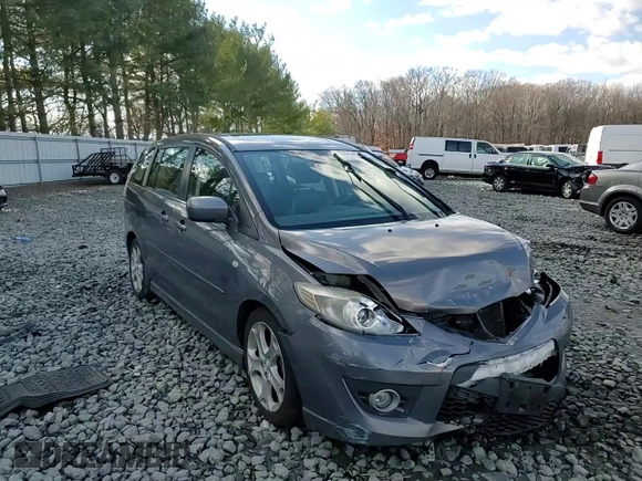2009 Mazda 5 Sport with VIN JM1CR29L090358157, listed as a Copart auction lot 87040574 with 197,223 mi miles and Salvage title. Bid and sale history available at DreamBid. Image 11.