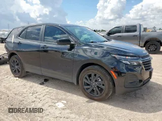 2023 Chevrolet Equinox LS with VIN 3GNAXHEG9PL114510, listed as a Copart auction lot 62310665 with 14,469 mi miles and Salvage title. Bid and sale history available at DreamBid. Image 4.