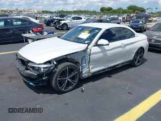 2018 BMW 4 Series 430i with VIN WBA4Z1C54JEC72611, listed as a IAAI auction lot 42337136 with 33,768 mi miles and . Bid and sale history available at DreamBid. Image 2.
