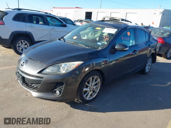 2012 Mazda 3 S Grand Touring with VIN JM1BL1W57C1530523, listed as a IAAI auction lot 41451106 with 128,567 mi miles and . Bid and sale history available at DreamBid. Image 17.