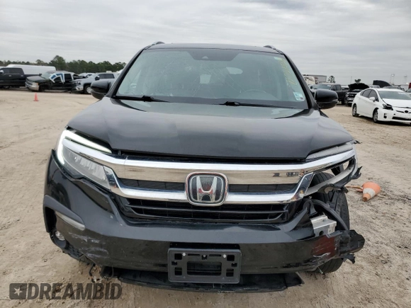 2021 Honda Pilot Touring 8-Passenger with VIN 5FNYF5H96MB000075, listed as a Copart auction lot 88957525 with 53,078 mi miles and Salvage Title. Bid and sale history available at DreamBid. Image 5.