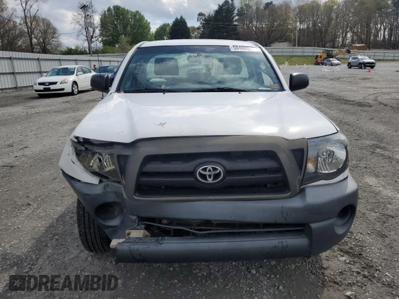 2007 Toyota Tacoma with VIN 5TENX22NX7Z349733, listed as a Copart auction lot 50400975 with 188,560 mi miles and Salvage Title. Bid and sale history available at carsss.com. Image 5.