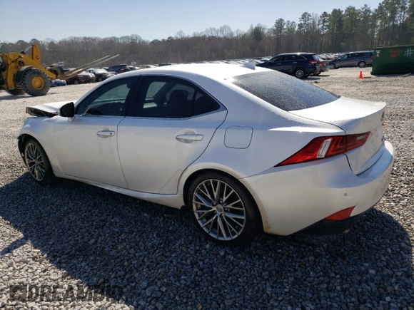 2016 Lexus IS 200t with VIN JTHBA1D22G5017417, listed as a Copart auction lot 46796445 with 97,721 mi miles and Salvage Title. Bid and sale history available at DreamBid. Image 2.