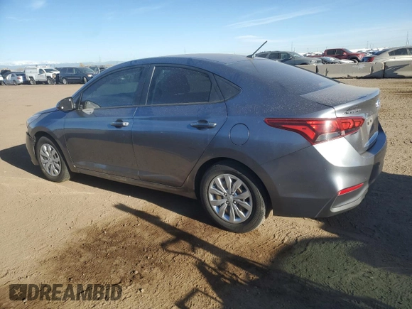 2019 Hyundai Accent SE with VIN 3KPC24A32KE080144, listed as a Copart auction lot 50579045 with 104,058 mi miles and Salvage Title. Bid and sale history available at carsss.com. Image 2.