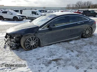 2023 Mercedes-Benz EQS with VIN W1KCG4EB9PA041375, listed as a Copart auction lot 41498855 with 19,005 mi miles and Non Repairable. Bid and sale history available at carsss.com. Image 1.