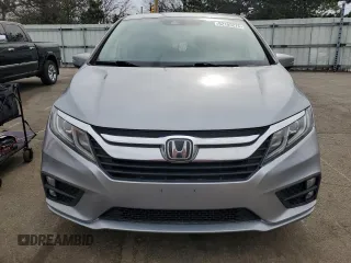2020 Honda Odyssey EX-L with VIN 5FNRL6H77LB014535, listed as a Copart auction lot 52105275 with 112,542 mi miles and Salvage Title. Bid and sale history available at carsss.com. Image 5.