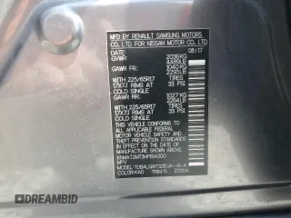 2017 Nissan Rogue SV с VIN KNMAT2MT3HP614300, выставлен на аукционе Copart как лот 57477085 с пробегом 113 900 миль миль и Списание • Salvage title. История ставок и продаж доступна на DreamBid. Изображение 14.