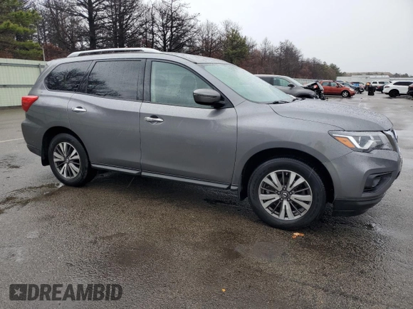 2017 Nissan Pathfinder S with VIN 5N1DR2MM6HC696417, listed as a Copart auction lot 83398794 with 78,746 mi miles and Non Repairable. Bid and sale history available at carsss.com. Image 4.
