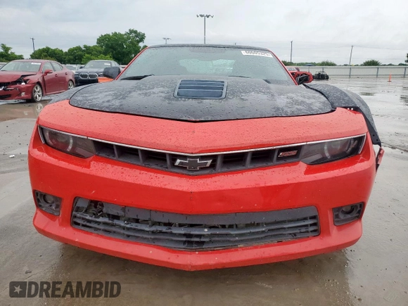 2015 Chevrolet Camaro SS with VIN 2G1FK1EJ8F9301408, listed as a Copart auction lot 60605325 with 135,200 mi miles and Salvage title. Bid and sale history available at DreamBid. Image 5.