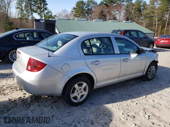 2007 Chevrolet Cobalt LT with VIN 1G1AL55F077248989, listed as a Copart auction lot 53151155 with Not Provided miles and Clean Title. Bid and sale history available at DreamBid. Image 3.