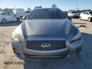 2017 Infiniti Q50 2.0t Sport with VIN JN1CV7AR8HM681391, listed as a Copart auction lot 81576354 with 136,386 mi miles and Salvage Title. Bid and sale history available at carsss.com. Image 5.
