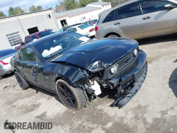 2010 Ford Mustang GT with VIN 1ZVBP8CH1A5140239, listed as a IAAI auction lot 41886862 with 65,117 mi miles. Bid and sale history available at carsss.com. Image 1.