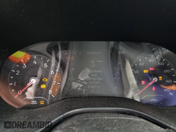 2023 Jeep Compass Latitude Lux z VIN 3C4NJDFN2PT549158, wystawiony jako Copart lot #57506665 z przebiegiem 23 687 mil mil oraz Szkoda całkowita • Salvage title. Historia ofert i sprzedaży dostępna na DreamBid. Obrazek 9.