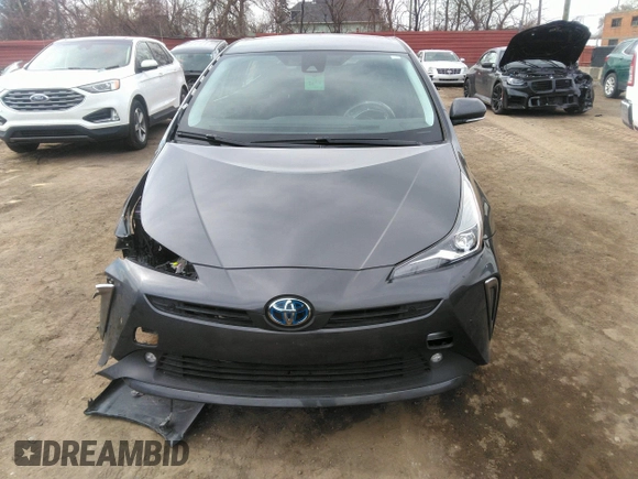 2019 Toyota Prius LE with VIN JTDL9RFU9K3009363, listed as a IAAI auction lot 41812912 with 28,442 mi miles and . Bid and sale history available at DreamBid. Image 12.