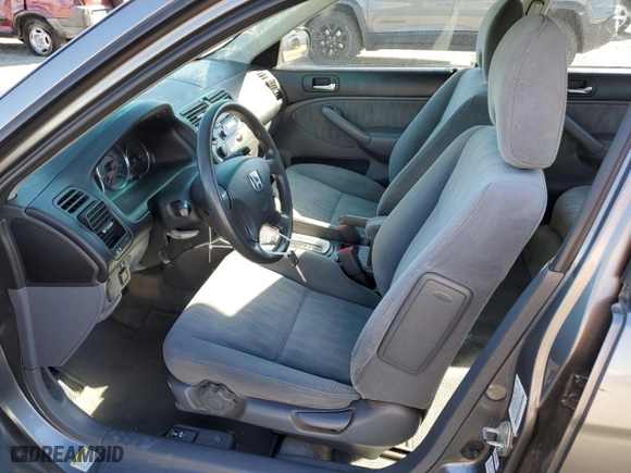 2005 Honda Civic Sdn LX SSRS with VIN 2HGES16695H561075, listed as a Copart auction lot 47610555 with 219,495 mi miles and Salvage Title. Bid and sale history available at carsss.com. Image 7.