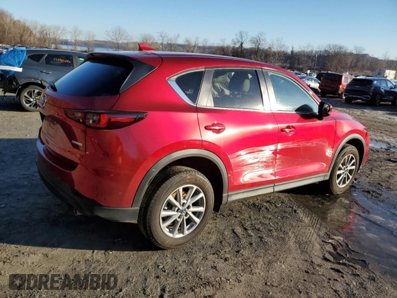 2023 Mazda CX-5 S Select with VIN JM3KFBBM1P0252294, listed as a Copart auction lot 84537504 with 27,206 mi miles and Salvage Title. Bid and sale history available at DreamBid. Image 3.