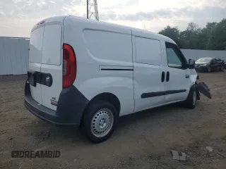 2018 Ram ProMaster City Cargo Tradesman with VIN ZFBERFAB2J6L43487, listed as a Copart auction lot 68711734 with 125,806 mi miles and Salvage Title. Bid and sale history available at DreamBid. Image 3.