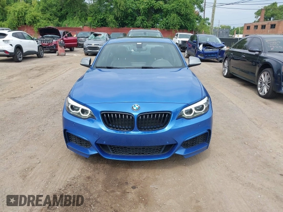 2018 BMW 2 Series M240i with VIN WBA2J5C55JVB27907, listed as a IAAI auction lot 42706522 with 39,097 mi miles and . Bid and sale history available at DreamBid. Image 12.
