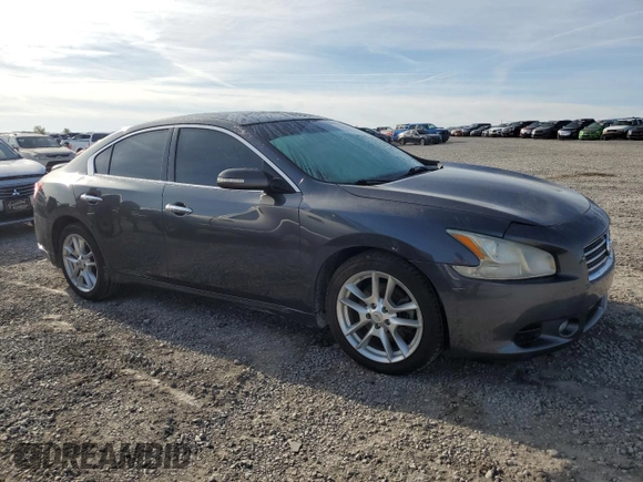 2011 Nissan Maxima SV with VIN 1N4AA5AP5BC840910, listed as a Copart auction lot 54042515 with Not provided miles and Salvage title. Bid and sale history available at DreamBid. Image 4.