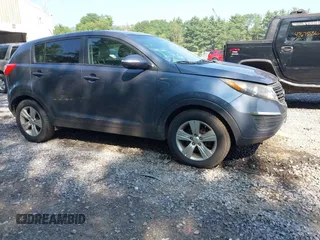 2012 Kia Sportage LX with VIN KNDPBCA28C7294317, listed as a IAAI auction lot 42759427 with 177,538 mi miles and . Bid and sale history available at DreamBid. Image 1.