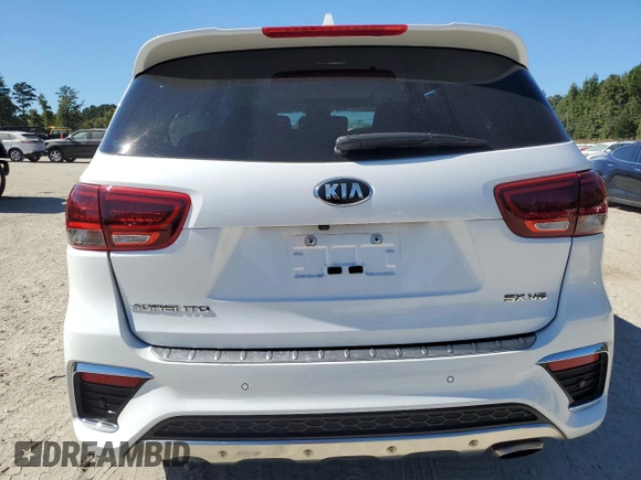 2019 Kia Sorento SX Limited with VIN 5XYPKDA57KG510157, listed as a Copart auction lot 75607024 with Not Provided miles and Salvage Title. Bid and sale history available at DreamBid. Image 6.