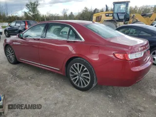 2017 Lincoln Continental Select with VIN 1LN6L9TK0H5608050, listed as a Copart auction lot 74311914 with 88,565 mi miles and Salvage Title. Bid and sale history available at carsss.com. Image 2.