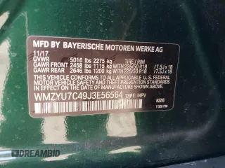 2018 MINI Countryman Cooper S E with VIN WMZYU7C49J3E56564, listed as a Copart auction lot 70389084 with 27,865 mi miles and Salvage Title. Bid and sale history available at carsss.com. Image 15.