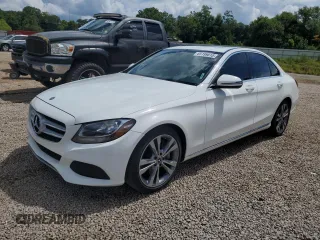 2018 Mercedes-Benz C 300 with VIN 55SWF4JB2JU241124, listed as a Copart auction lot 65199815 with 56,510 mi miles and Clean title. Bid and sale history available at DreamBid. Image 1.