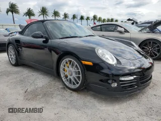 2011 Porsche 911 Turbo S with VIN WP0CD2A95BS773337, listed as a Copart auction lot 75095124 with Not Provided miles and Non Repairable. Bid and sale history available at DreamBid. Image 4.